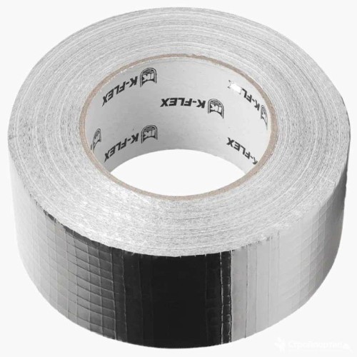 Лента 48мм х 50м самоклеящаяся K-flex DUCT 1604H silver в Красноярске