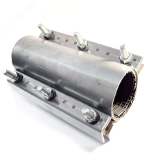 Хомут двухсторонний трубный нержавеющий 50х250 мм