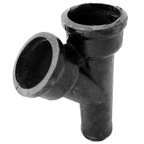 Тройник чугунный канализационный косой Ду 100-50 45гр б/н ГОСТ 6942-98 в Красноярске