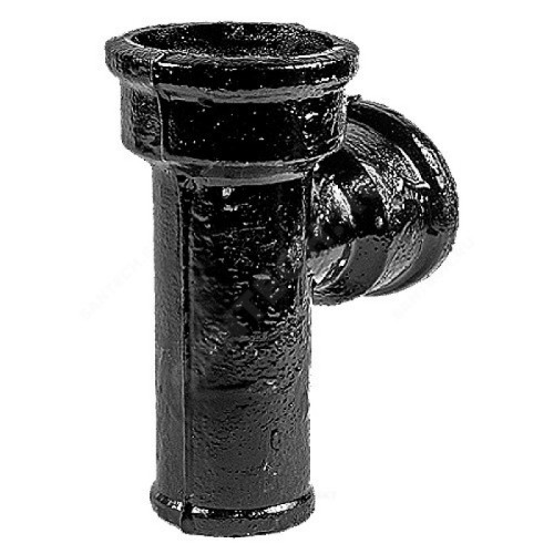 Тройник чугунный канализационный прямой Ду 100-100 90гр б/н ГОСТ 6942-98 в Красноярске