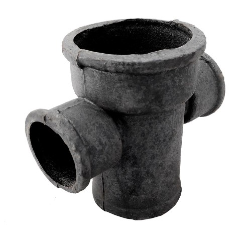 Крестовина чугунная канализационная косая Ду 100-100-100 45гр б/н одноплоскостная ГОСТ 6942-98 в Красноярске