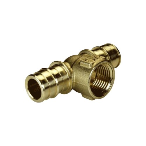 Тройник латунный Дн 16-1/2"х16 НР (НАР) GX153 для PE-X труб Giacomini в Красноярске