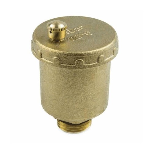 Воздухоотводчик автоматический латунный Ду-15 (1/2") Ру-10 НР (НАР) с запорным клапаном Aquasfera 5001 в Красноярске