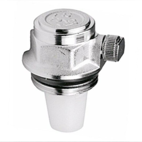 Воздухоотводчик автоматический латунный Ду-25 (1") Ру-10 НР (НАР) угловой правый для радиатора Icma 716 в Красноярске