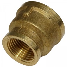 Муфта латунная переходная ВР (ВН) STOUT 10 мм 1/4"