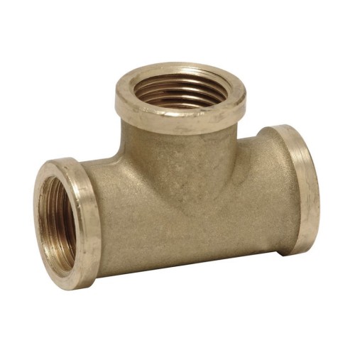 Тройник латунный переходной ВР (ВН) STOUT 15 мм 1"