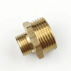Ниппель латунный переходной НР STOUT 15 мм 3/8"