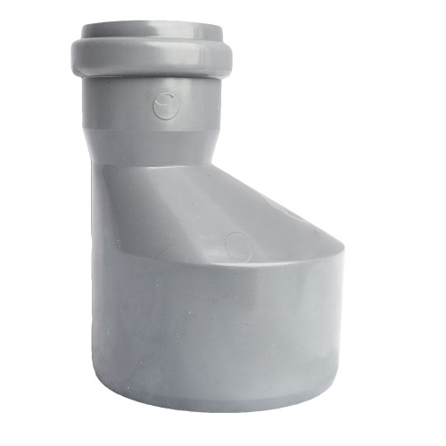 Переход канализационный PP-M эксцентрический белый Дн 110-50 бесшумный б/нап в/к RTP (РосТурПласт) в Красноярске