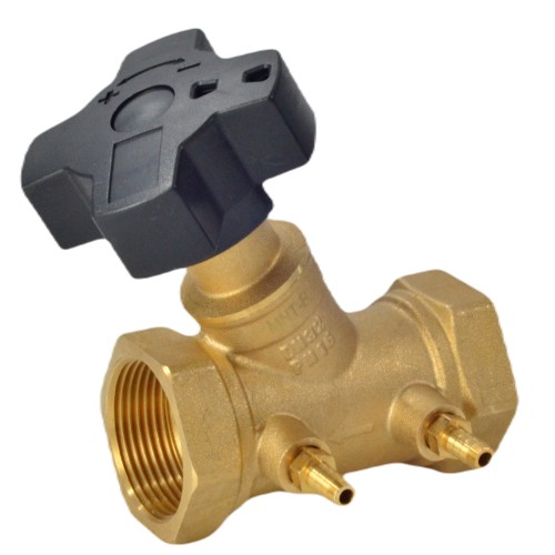 Клапан балансировочный латунный ручной с внутренней резьбой 1,6 МПа MNT-R Ридан 20 мм в Красноярске