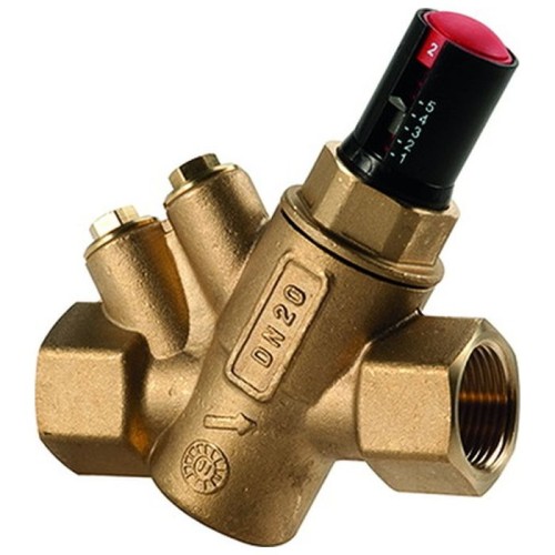 Клапан балансировочный латунный автоматический с внутренней резьбой 2,5 МПа R206A Giacomini 20 мм в Красноярске