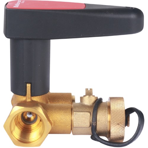 Клапан запорно-балансировочный латунный ручной с внутренней резьбой 2,5 МПа Ballorex BASIC Broen 15 мм в Красноярске