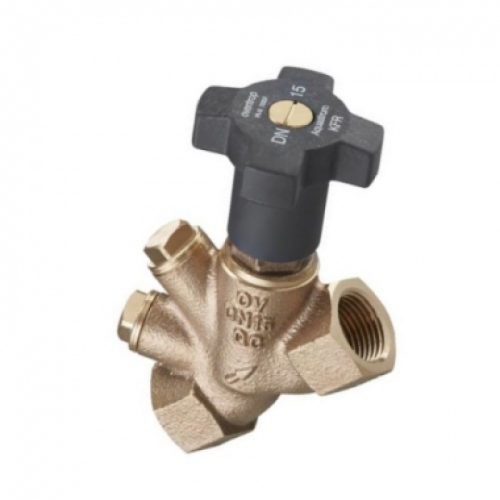 Клапан балансировочный бронзовый ручной с внутренней резьбой 2,5 МПа Hydrocontrol ATR Oventrop 25 мм в Красноярске