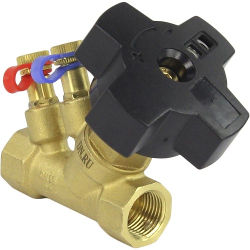 Клапан балансировочный латунный ручной с внутренней резьбой 1,6 МПа MVT-R LF Ридан 20 мм в Красноярске