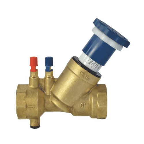 Клапан балансировочный латунный ручной с внутренней резьбой 2,5 МПа OR 25 мм в Красноярске