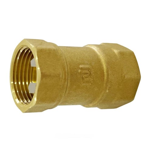 Клапан обратный латунный осевой пружинный с внутренней резьбой EPDM 1,6 МПа Эко 15 мм 1/2" в Красноярске