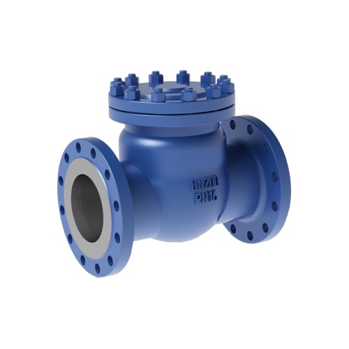 Клапан обратный стальной поворотный фланцевый 2,5 МПа 19лс76нж ЧАЗ 50х230 мм ГОСТ 33423-2015 в Красноярске