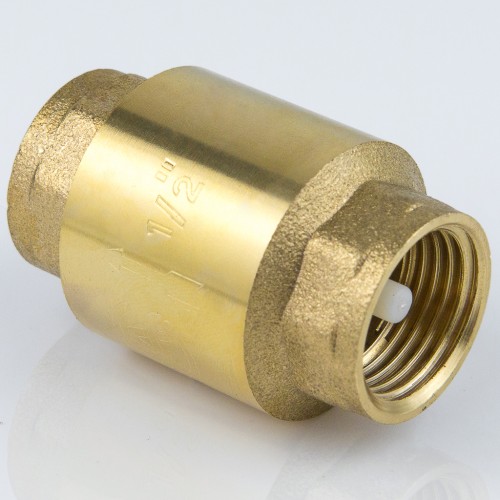 Клапан обратный латунный осевой пружинный с внутренней резьбой 3,5 МПа R60 Giacomini 25 мм 1" в Красноярске
