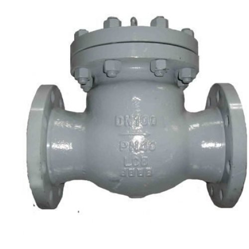 Клапан обратный стальной поворотный фланцевый 4,0 МПа 19с53нж 100 мм в Красноярске