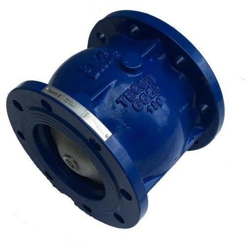 Клапан обратный чугунный осевой пружинный фланцевый 1,6 МПа CA3241 Tecofi 65 мм в Красноярске