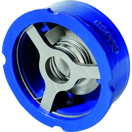 Клапан обратный чугунный осевой пружинный межфланцевый 1,6 МПа NVD-802R Ридан 50 мм в Красноярске