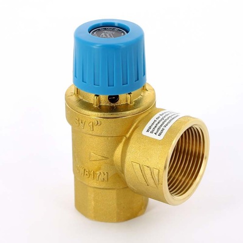 Клапан предохранительный латунный пружинный с внутренней резьбой Prescor B Flamco 20 мм 3/4" в Красноярске