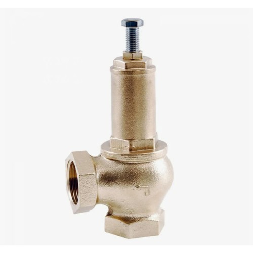 Клапан предохранительный латунный регулируемый с внутренней резьбой PRO Uni-Fitt 20 мм 3/4" в Красноярске