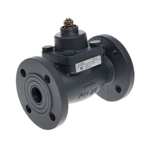 Клапан регулирующий чугуный двухходовой фланцевый 2,5 МПа VFM-2R Ридан 50х230 мм в Красноярске