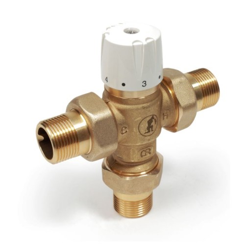 Клапан смесительный латунный термостатический седельный с наружной резьбой 1,0 МПа Giacomini 50х234 мм в Красноярске