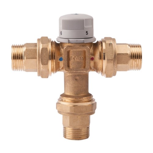 Клапан смесительный латунный термостатический седельный с наружной резьбой 1,0 МПа Icma 15х124 мм в Красноярске