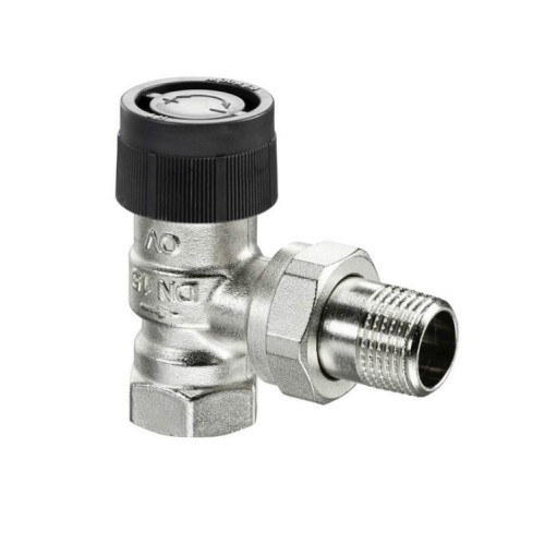 Клапан термостатический угловой Ду 15-20 (1/2"-3/4") Ру-10 НР (НАР) серия AV9 Oventrop в Красноярске