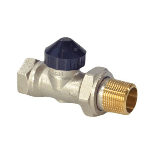 Клапан термостатический угловой Ду-20 Ру-10 ВР (ВН) гайка М30х1,5 с преднастройкой TR-N Ридан в Красноярске