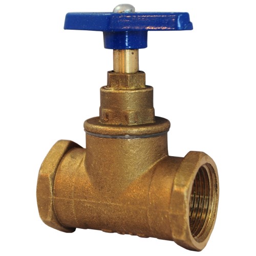 Клапан запорный латунный с внутренней резьбой 1,6 МПа 15б3р Цветлит 40х95 мм ТУ 206-3973235-01-93 в Красноярске