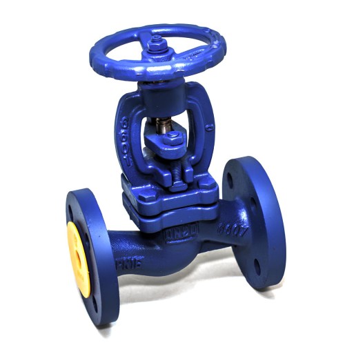 Клапан запорный сальниковый чугунный фланцевый 1,6 МПа 215A Zetkama 25х160 мм в Красноярске