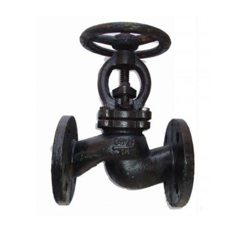 Клапан запорный чугунный фланцевый 2,5 МПа 15кч16нж Луидор 50х230 мм в Красноярске