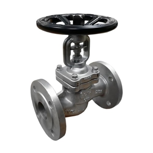 Клапан запорный сильфонный нержавеющий фланцевый 4,0 МПа KV35 Гранвент 250 мм в Красноярске