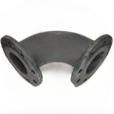 Колено фланцевое УФ Ду-600 (L=700) ВЧШГ с ЦПП цинк+AL ГОСТ ISO 2531-2012