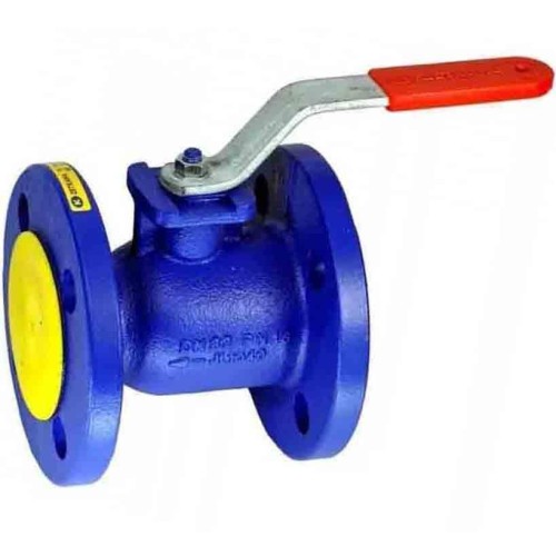 Кран шаровый чугунный фланцевый Ду-100 Ру-16 L=190мм полнопроходной Zetkama 565A в Красноярске