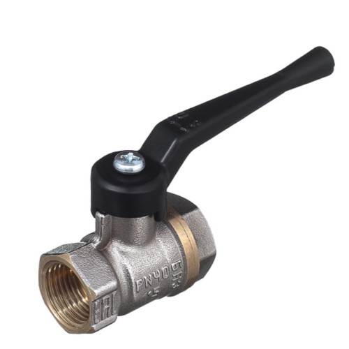 Кран запорный латунный стандартнопроходной с ручкой-бабочкой ВР-накидная гайка Ру 40 Pride LD 20 мм 3/4" в Красноярске