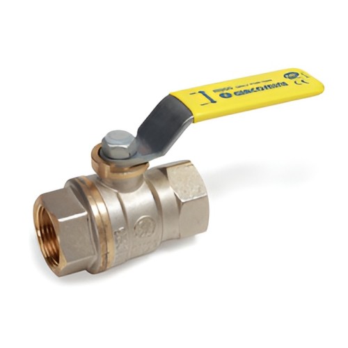 Кран запорный латунный полнопроходной с ручкой-рычагом ВР (ВН) Ру 5 R950 Giacomini 10 мм 3/8" в Красноярске
