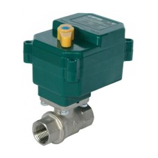 Кран шаровый латунный с электроприводом полнопроходной ВР (ВН) Ру 40 Neptun Bugatti 15 мм 1/2"