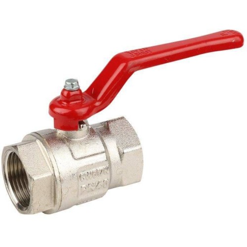 Кран запорный латунный полнопроходной с ручкой-рычагом ВР (ВН) Ру 25 BV.311 MVI 20 мм 3/4" в Красноярске