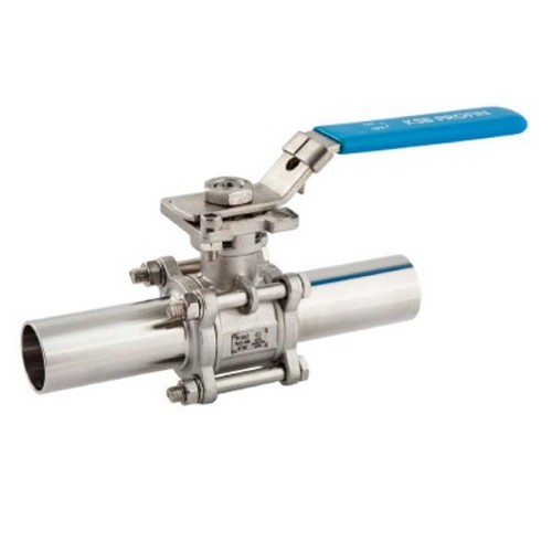 Кран шаровый нержавеющий под приварку стандартнопроходной Ру 40 AISI 316 BV61A ABRA 15х68 мм 1/2" в Красноярске