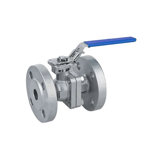 Кран запорный нержавеющий фланцевый полнопроходной ручка-рычаг Ру 40 Benarmo 50х150 мм в Красноярске