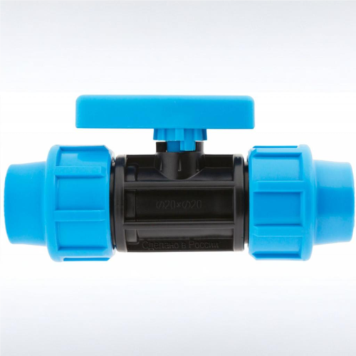 Компрессионный кран ПНД Дн 20-20 Ру-16 Джилекс в Красноярске