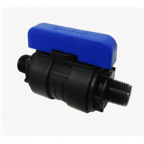 Компрессионный кран ПНД Ду-20 (1/2") НР (НАР) Ру-16 VALFEX в Красноярске