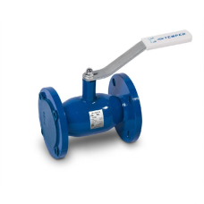 Кран запорный стальной фланцевый стандартнопроходной Ст20 КШ.Ц.Ф. Temper 32х180 мм