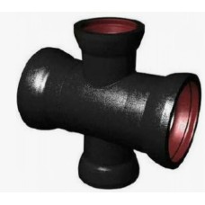 Крест раструбный КР ВЧШГ с ЦПП Ду 300-100