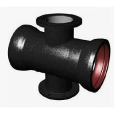 Крест раструб фланец КРФ ВЧШГ с ЦПП Ду 300-100