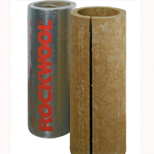Цилиндр навивной минеральная вата 50/89 L=1м кашированный фольгой ROCKWOOL 100 в Красноярске