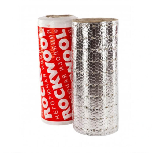Рулон минеральная вата 90х1000-2 ROCKWOOL WIRED MAT 80 ALU в Красноярске